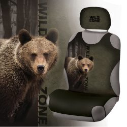 Trikó üléshuzat medve