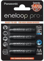 Panasonic eneloop pro akkumulátor 2450mAh 4db