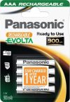 PANASONIC AAA 4db 900 mAh Evolta (HHR-4XXE/4BC)