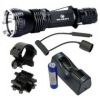   Olight M21-X Warrior LED lámpa + akku szett + lengőkapcsoló + szerelék